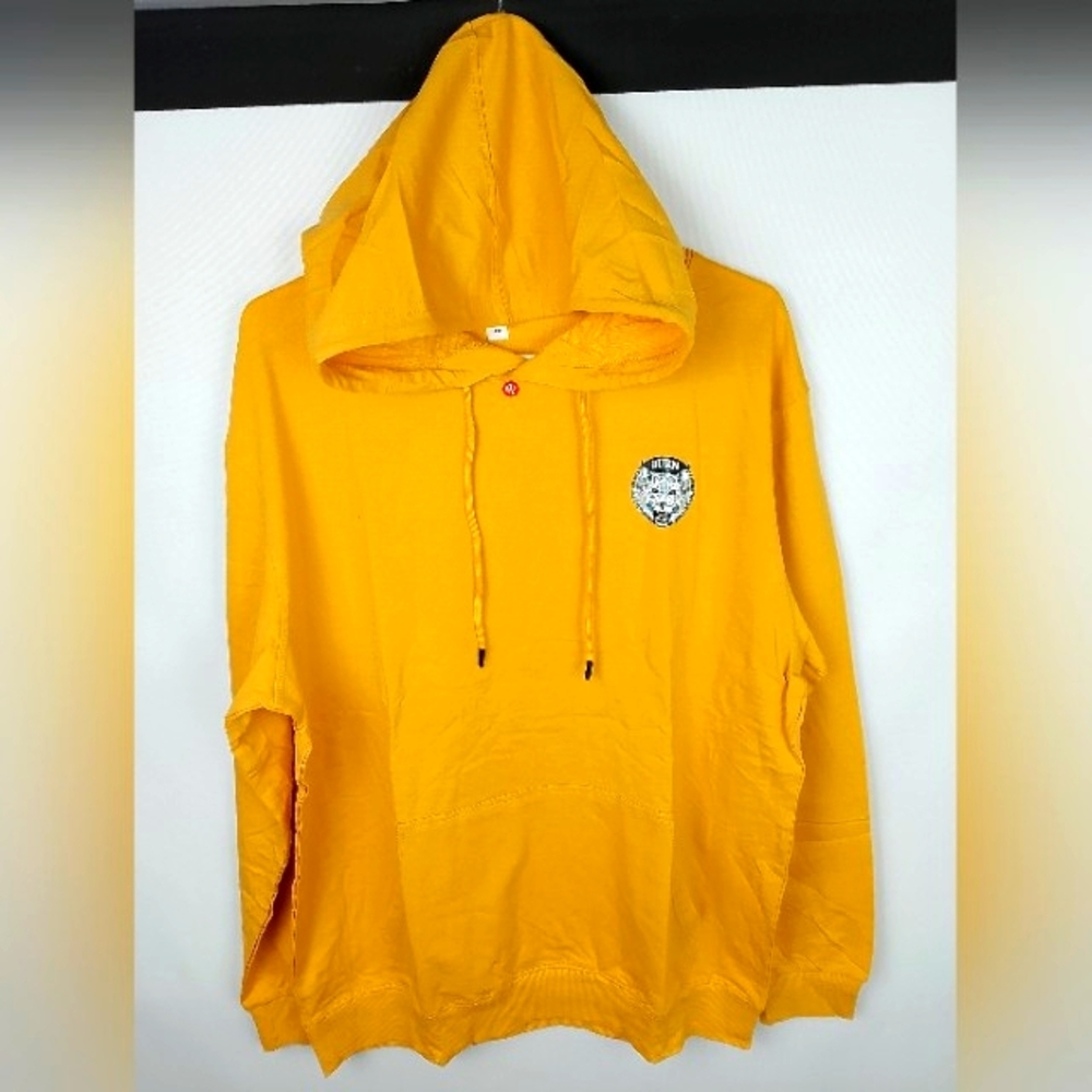 Brand new yellow orange hoodie 4XL